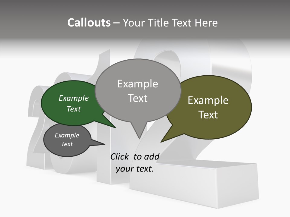 Text Eve Occasion PowerPoint Template