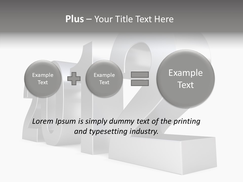 Text Eve Occasion PowerPoint Template