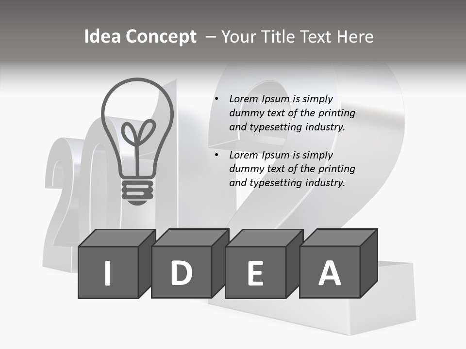 Text Eve Occasion PowerPoint Template