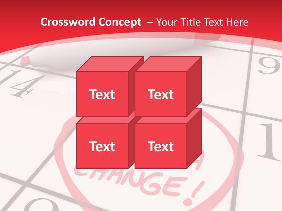 Marker Pen Improve PowerPoint Template