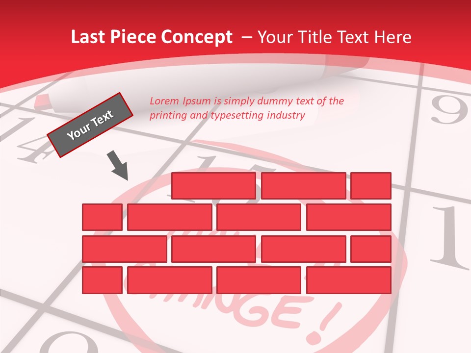 Marker Pen Improve PowerPoint Template