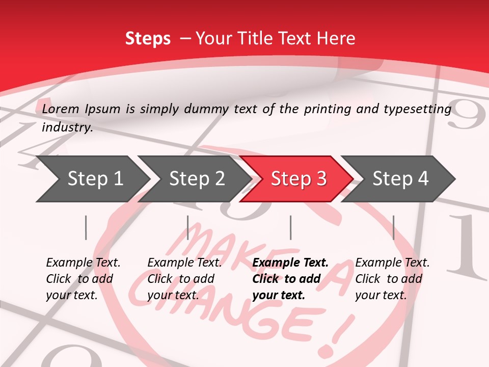 Marker Pen Improve PowerPoint Template
