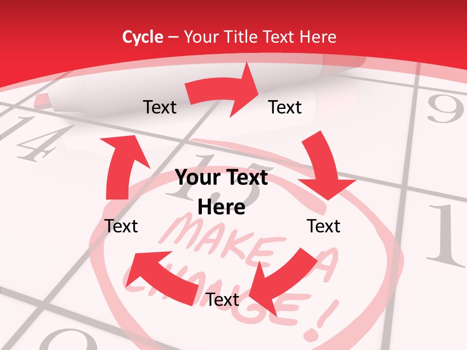 Marker Pen Improve PowerPoint Template