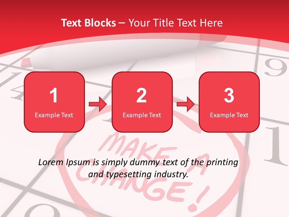 Marker Pen Improve PowerPoint Template