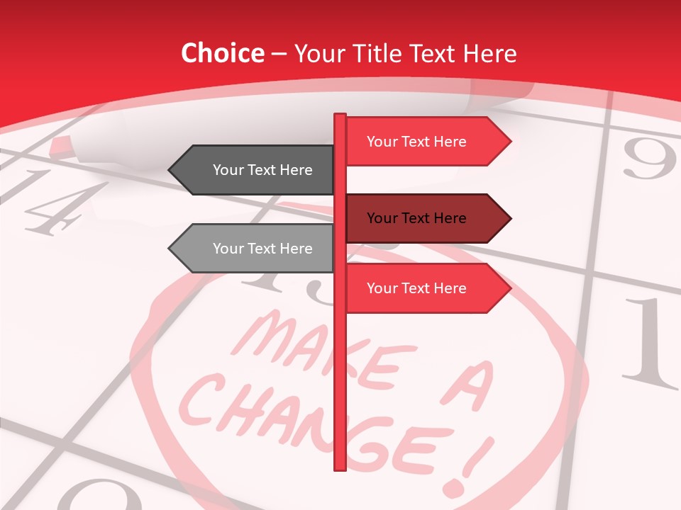 Marker Pen Improve PowerPoint Template