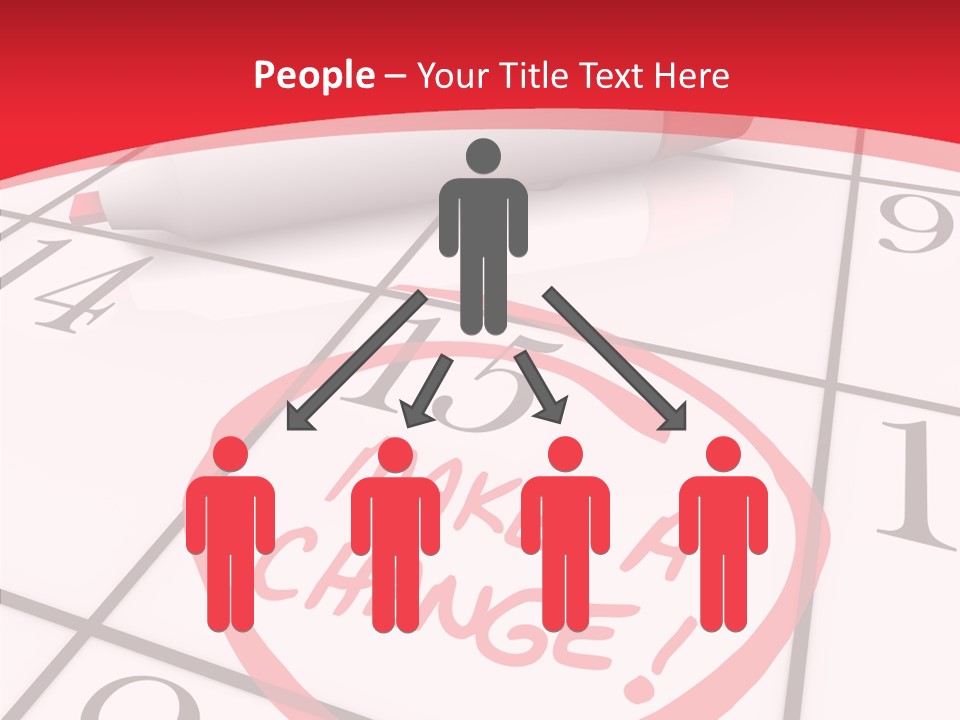 Marker Pen Improve PowerPoint Template