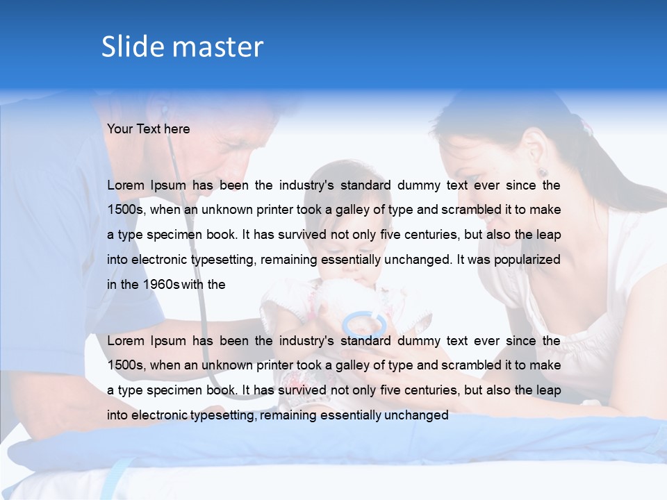 Baby Human Professional PowerPoint Template