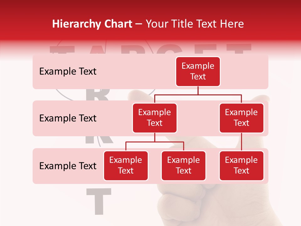 White Success Red PowerPoint Template