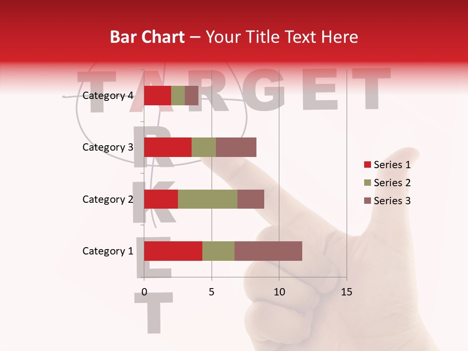 White Success Red PowerPoint Template