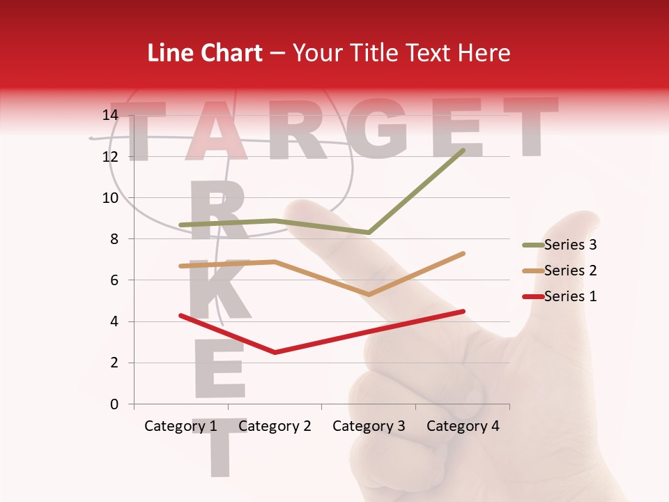 White Success Red PowerPoint Template