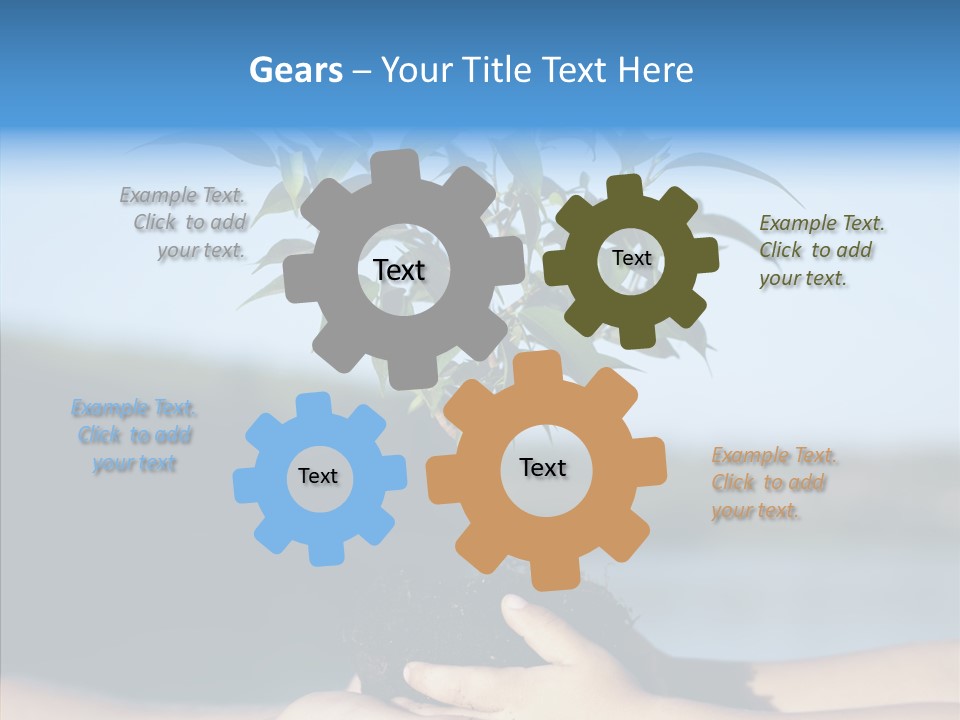 Dial Start Sport PowerPoint Template