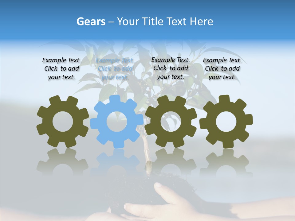 Dial Start Sport PowerPoint Template