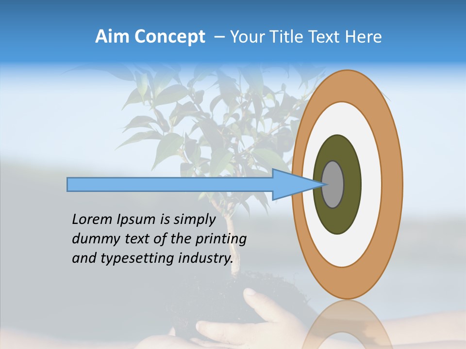 Dial Start Sport PowerPoint Template