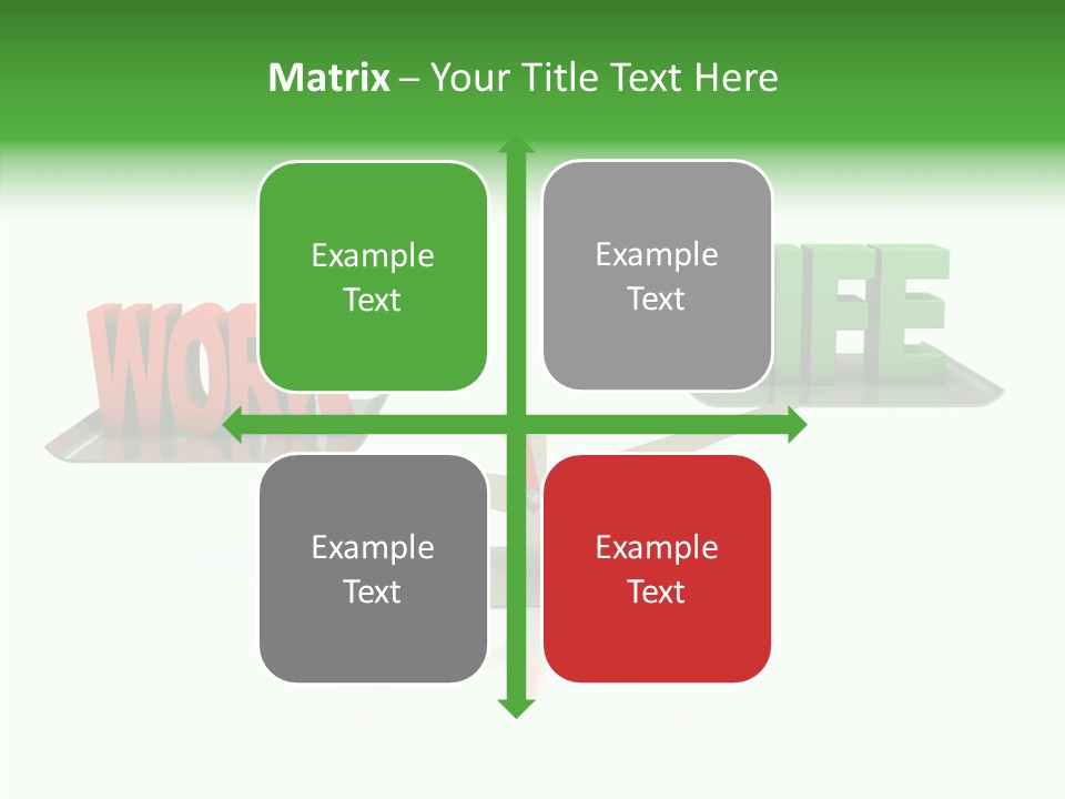 Health Sign Text PowerPoint Template
