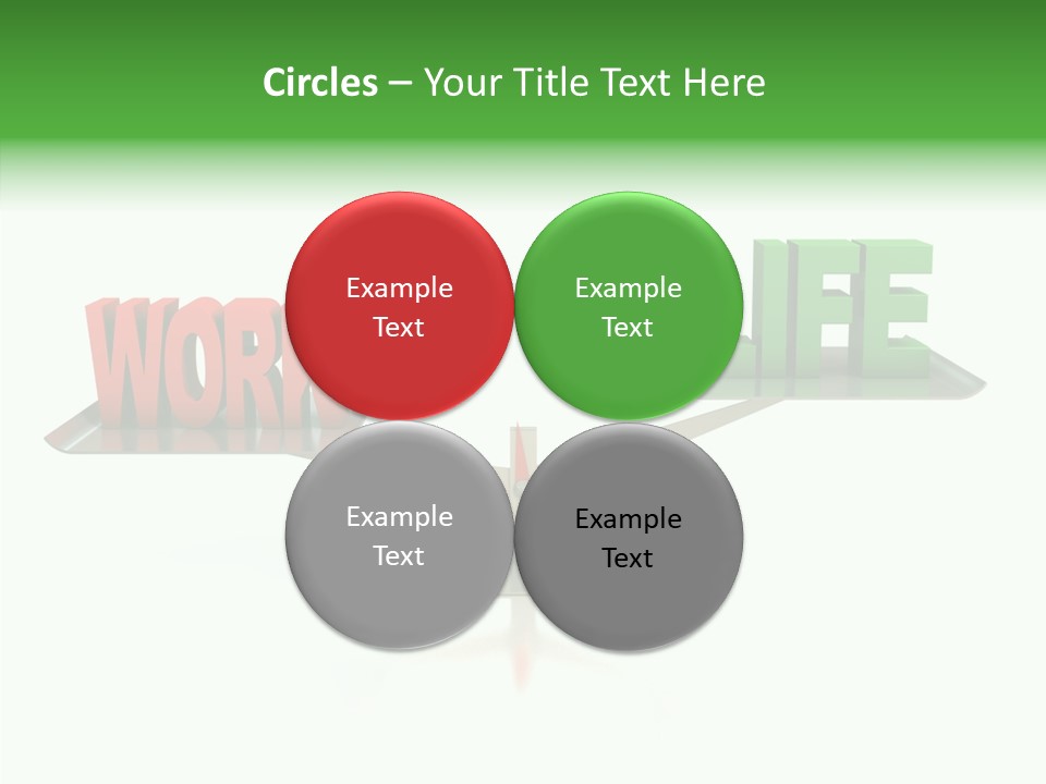 Health Sign Text PowerPoint Template