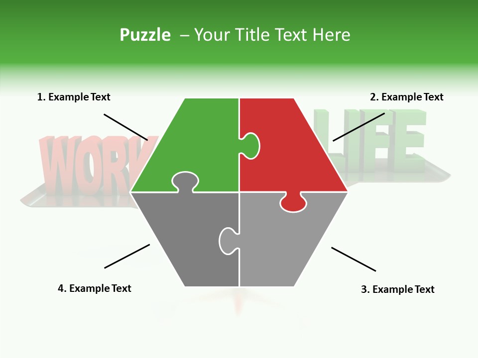 Health Sign Text PowerPoint Template