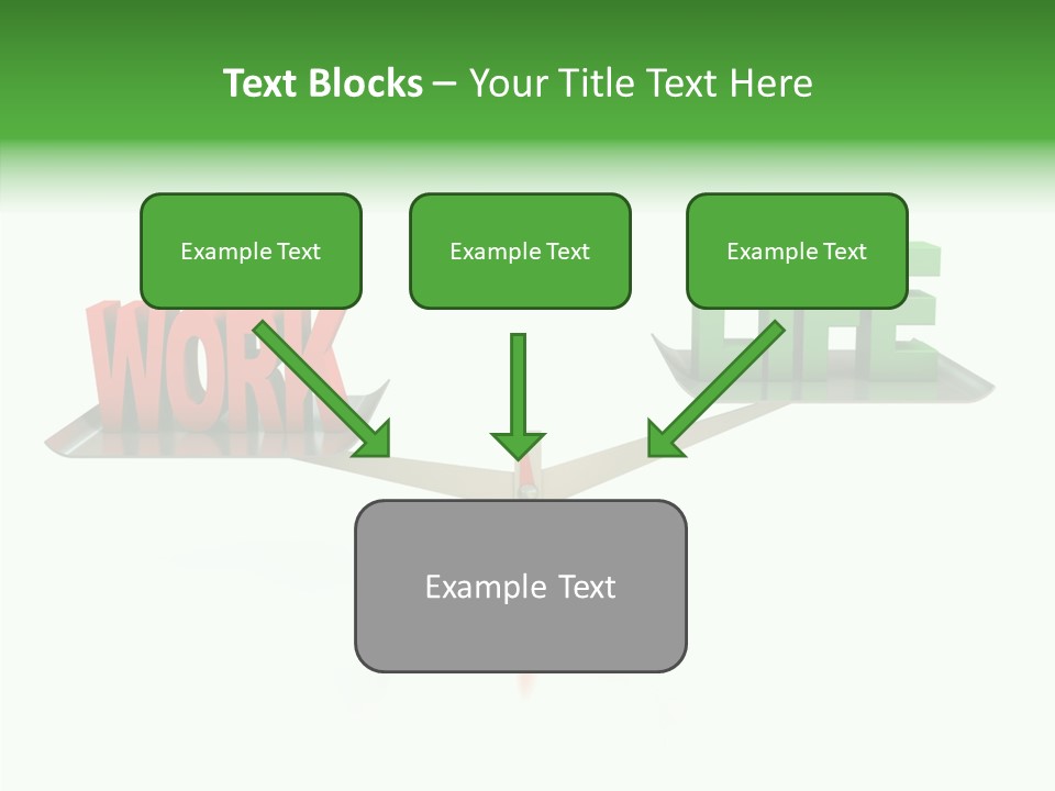 Health Sign Text PowerPoint Template