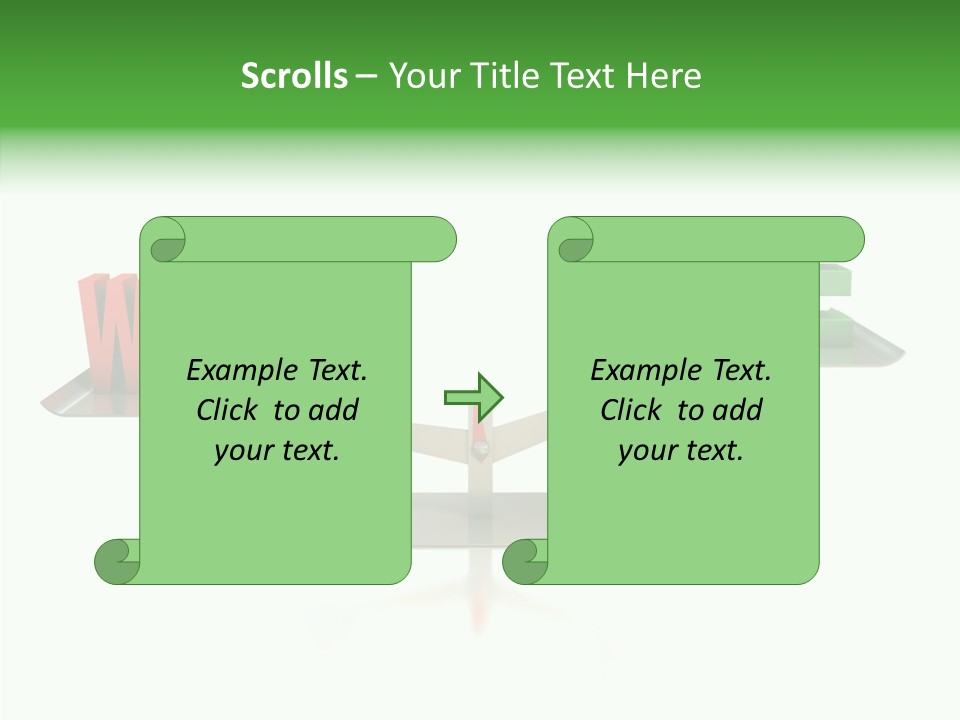 Health Sign Text PowerPoint Template