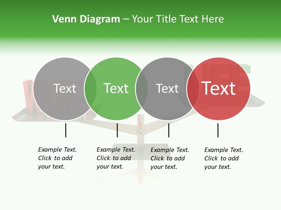 Health Sign Text PowerPoint Template