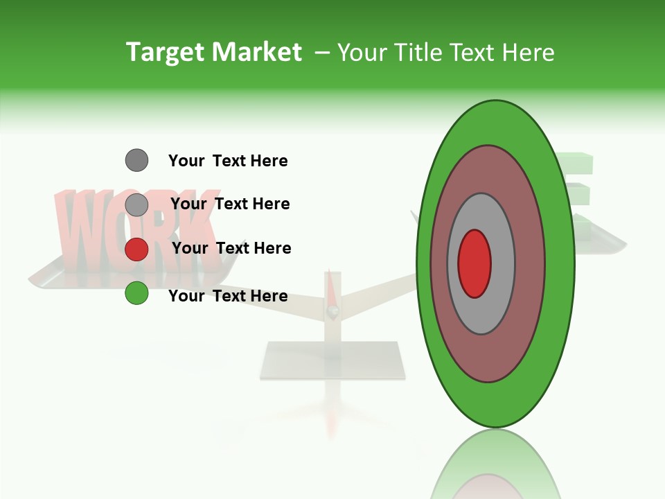 Health Sign Text PowerPoint Template