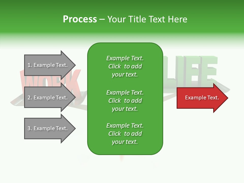 Health Sign Text PowerPoint Template