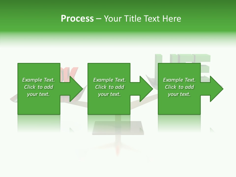 Health Sign Text PowerPoint Template