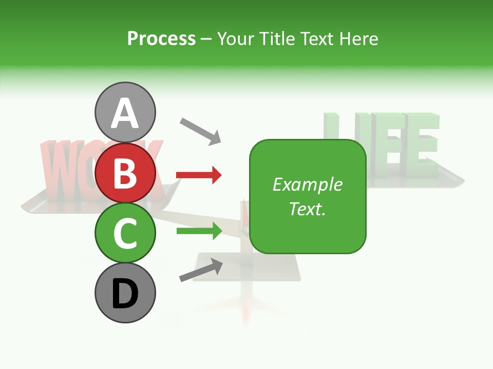 Health Sign Text PowerPoint Template