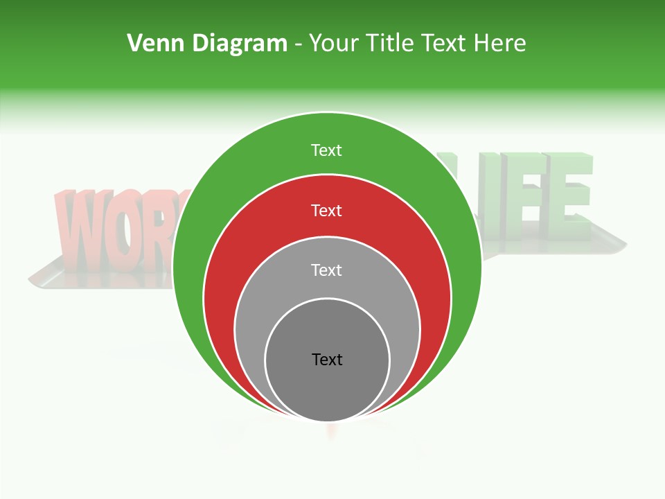 Health Sign Text PowerPoint Template