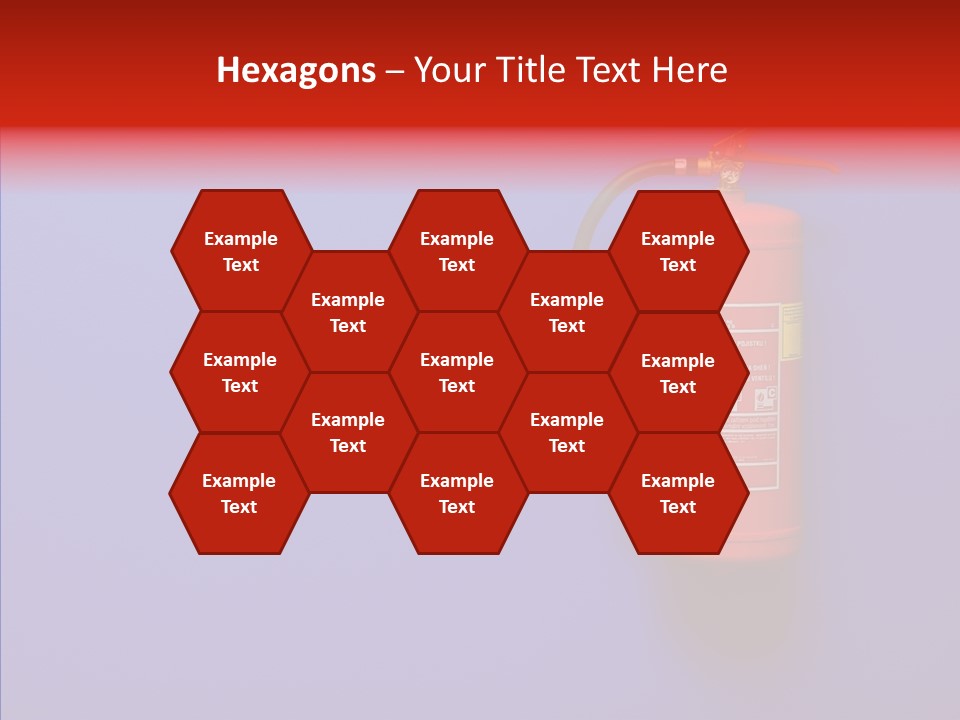 Extinguishing Wall Handle PowerPoint Template