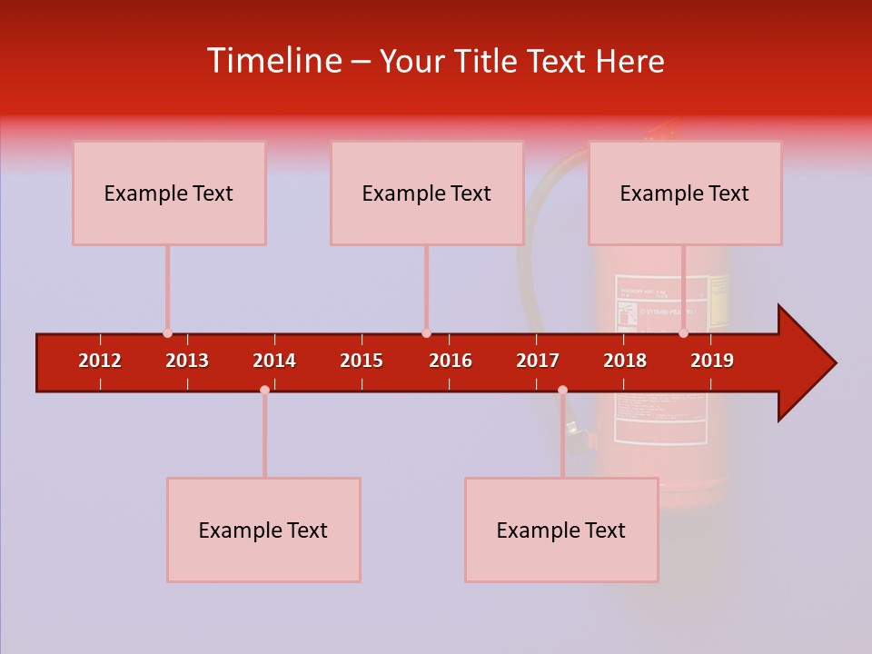 Extinguishing Wall Handle PowerPoint Template