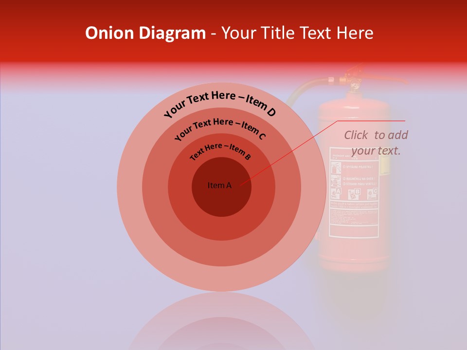 Extinguishing Wall Handle PowerPoint Template