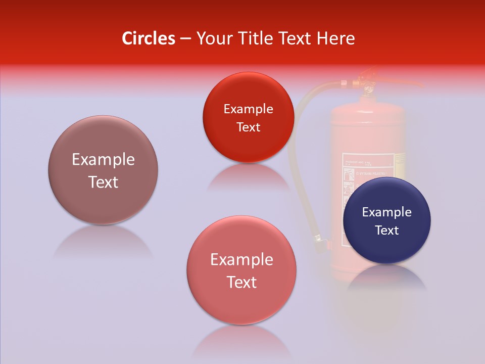Extinguishing Wall Handle PowerPoint Template