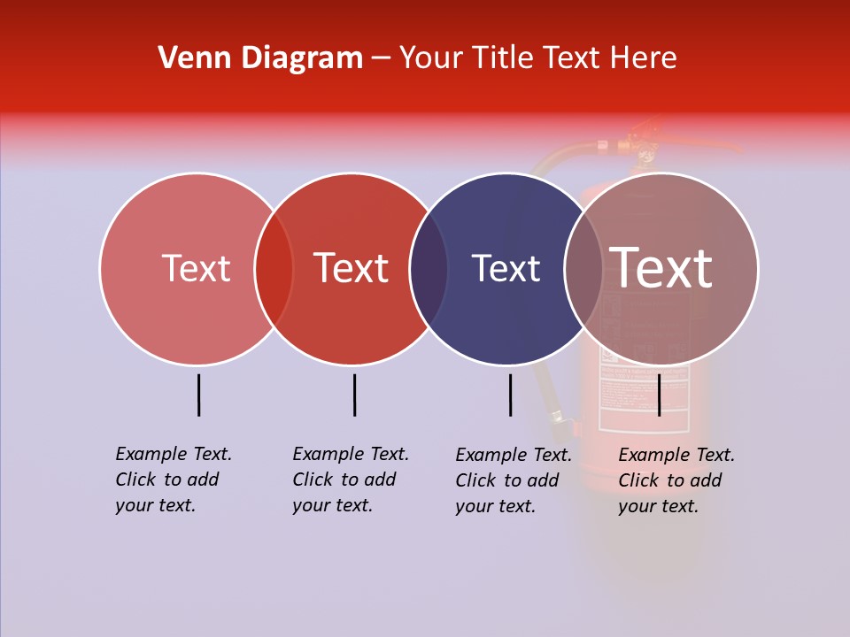 Extinguishing Wall Handle PowerPoint Template