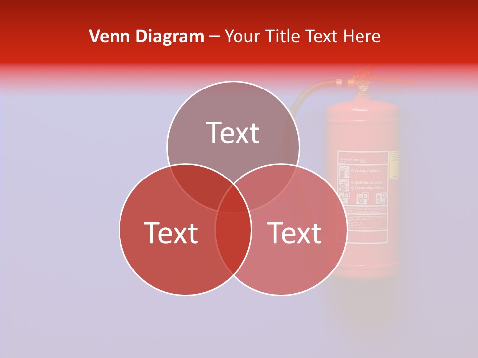 Extinguishing Wall Handle PowerPoint Template