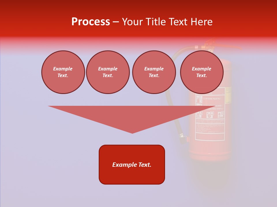 Extinguishing Wall Handle PowerPoint Template