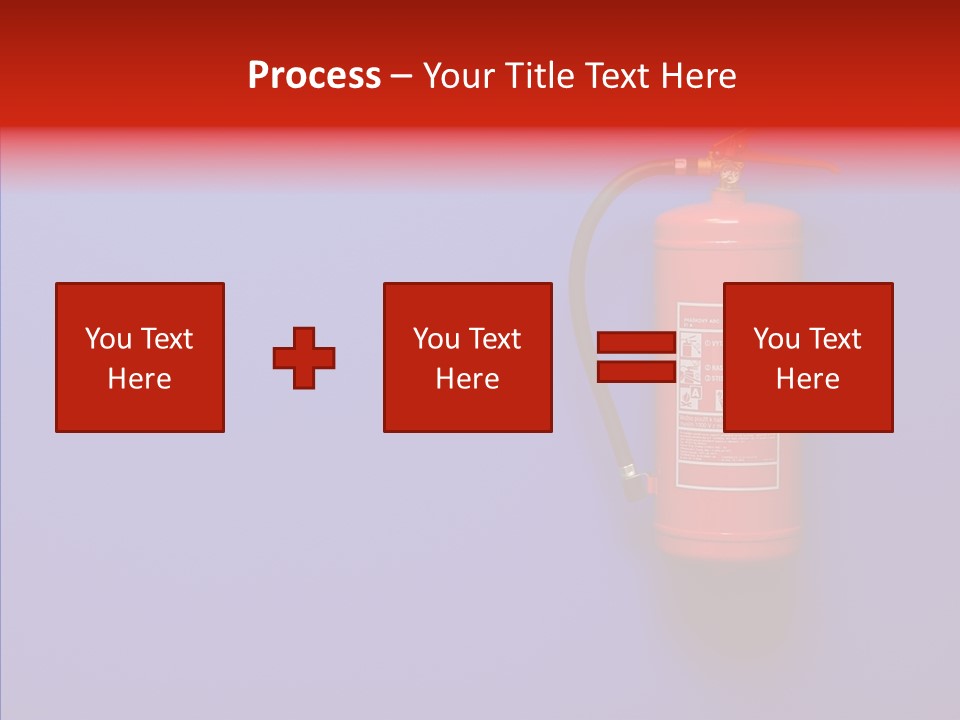 Extinguishing Wall Handle PowerPoint Template