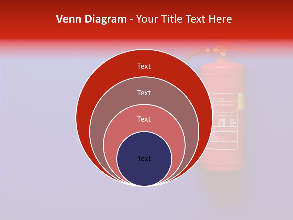 Extinguishing Wall Handle PowerPoint Template