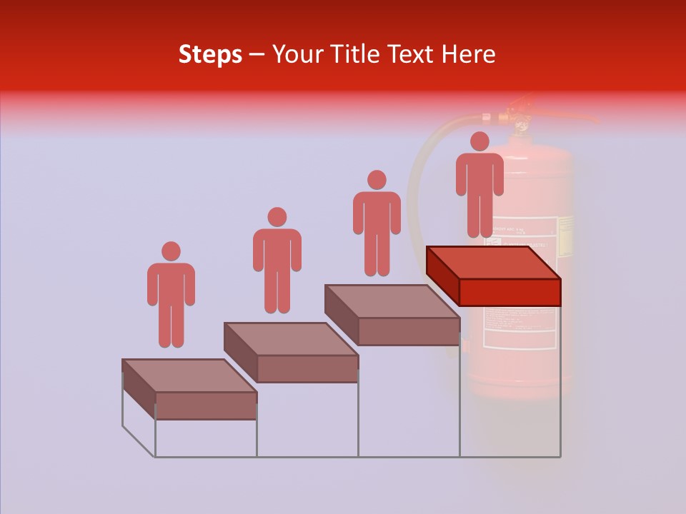 Extinguishing Wall Handle PowerPoint Template