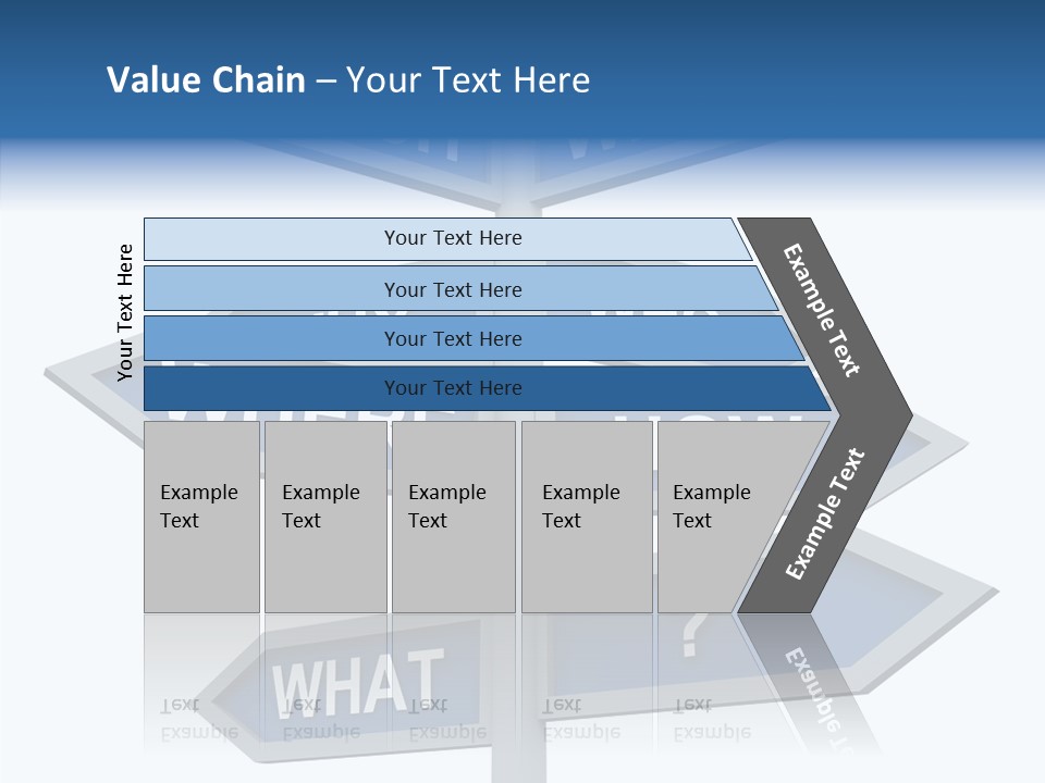 Help Knowing Way PowerPoint Template