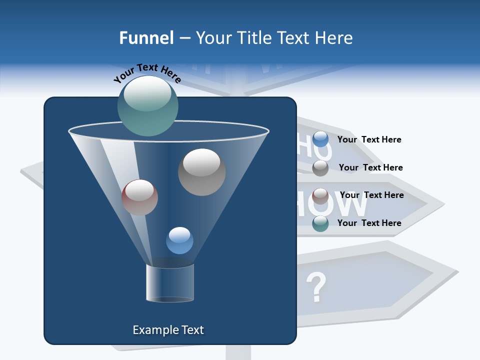 Help Knowing Way PowerPoint Template