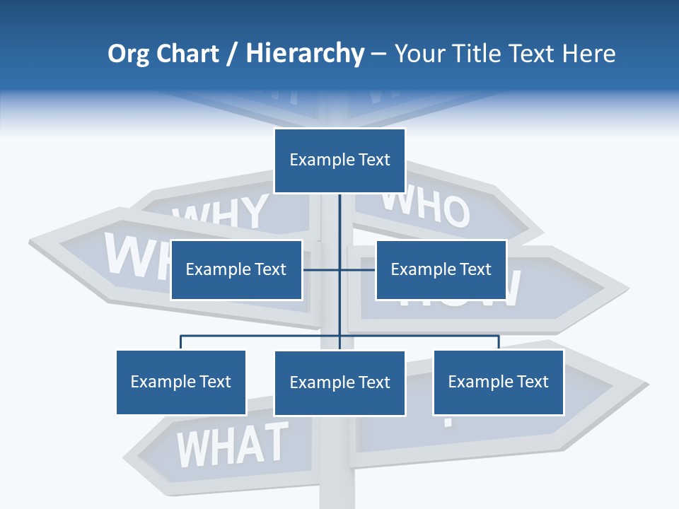 Help Knowing Way PowerPoint Template