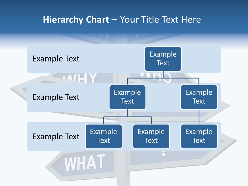 Help Knowing Way PowerPoint Template