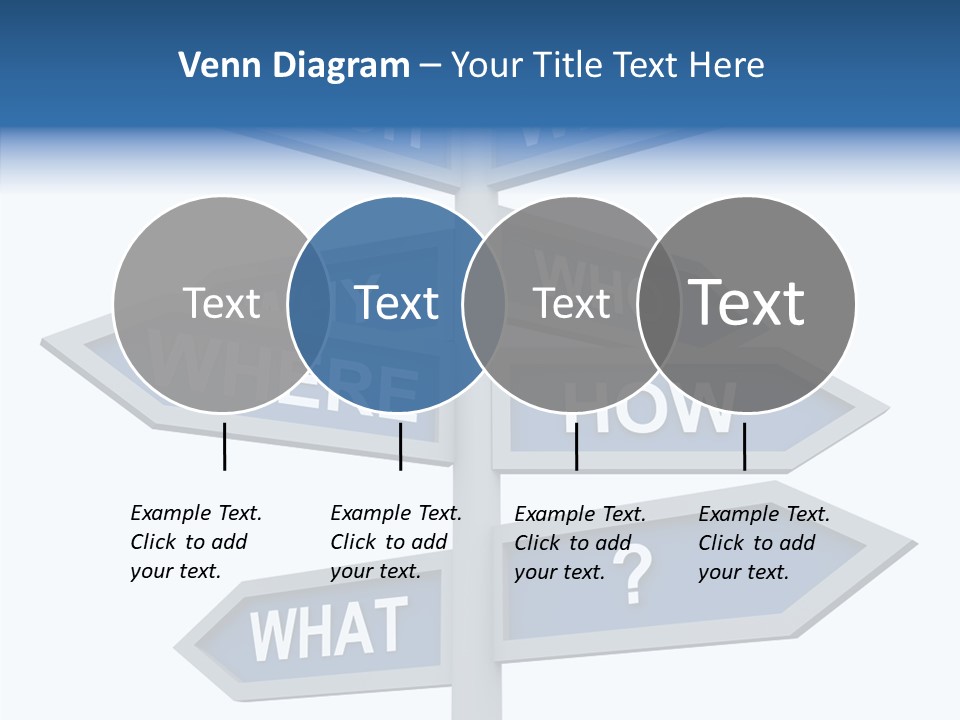 Help Knowing Way PowerPoint Template