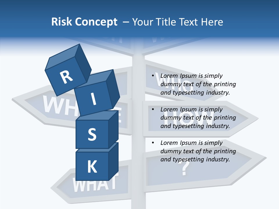 Help Knowing Way PowerPoint Template