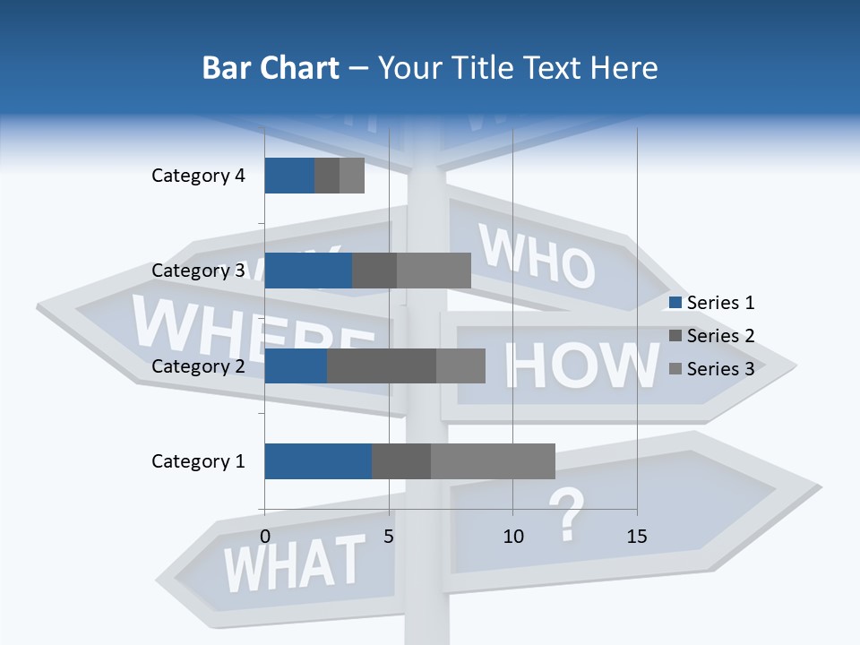 Help Knowing Way PowerPoint Template