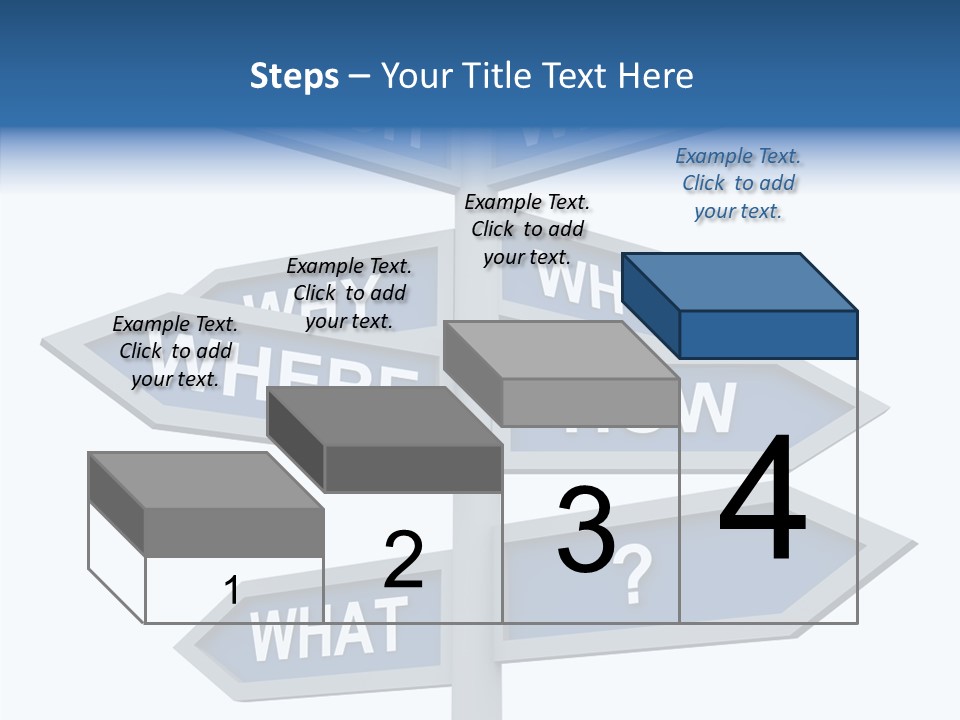 Help Knowing Way PowerPoint Template