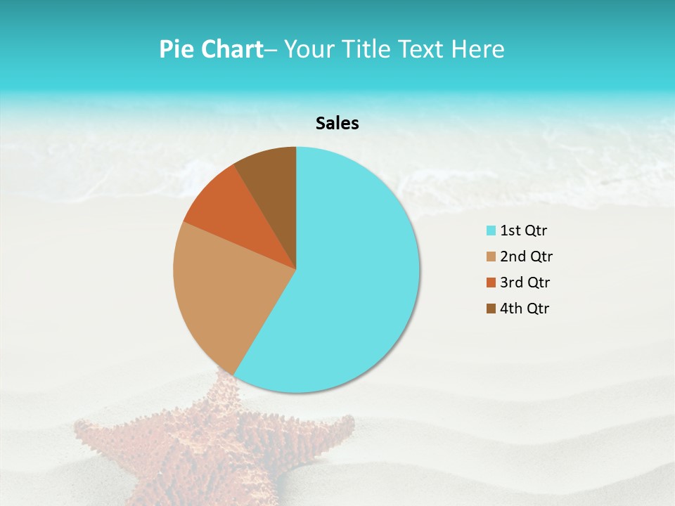 Turquoise Marine Outdoor PowerPoint Template