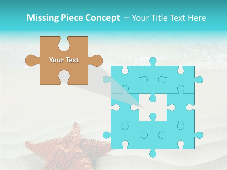 Turquoise Marine Outdoor PowerPoint Template