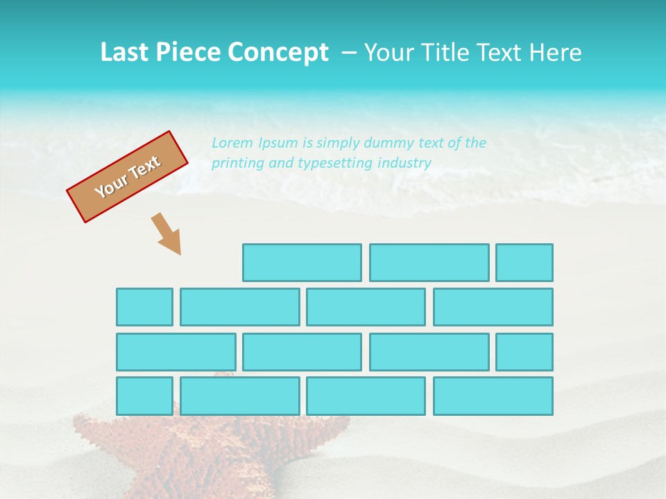 Turquoise Marine Outdoor PowerPoint Template