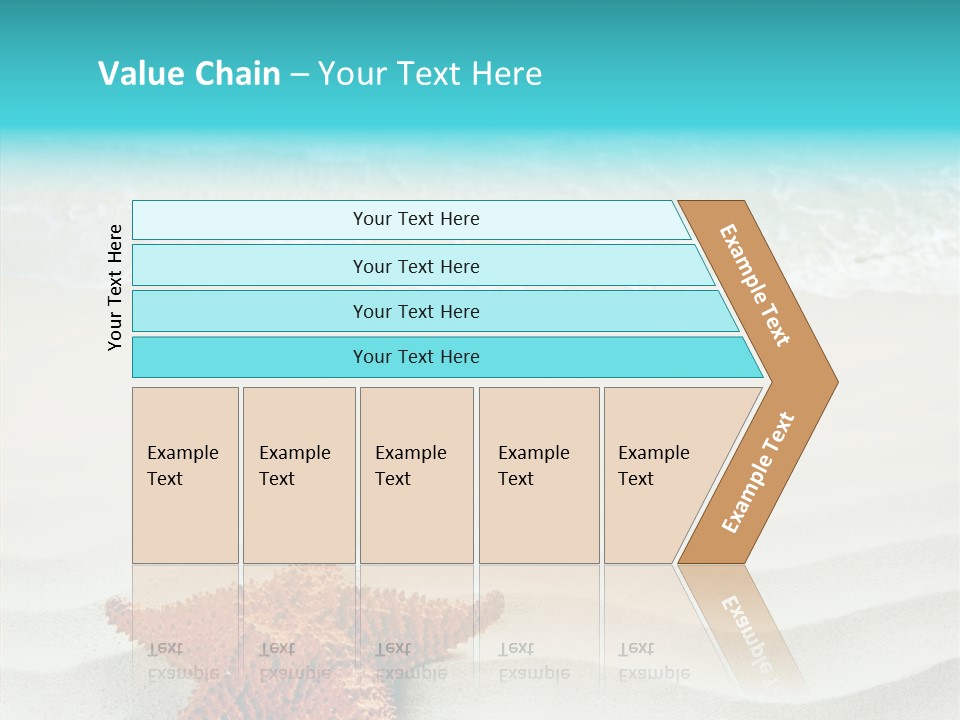 Turquoise Marine Outdoor PowerPoint Template